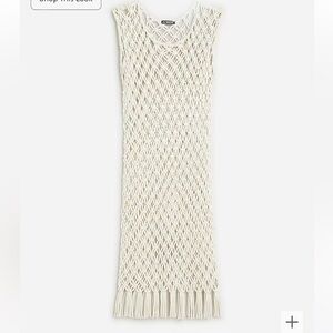 J. Crew crochet dress